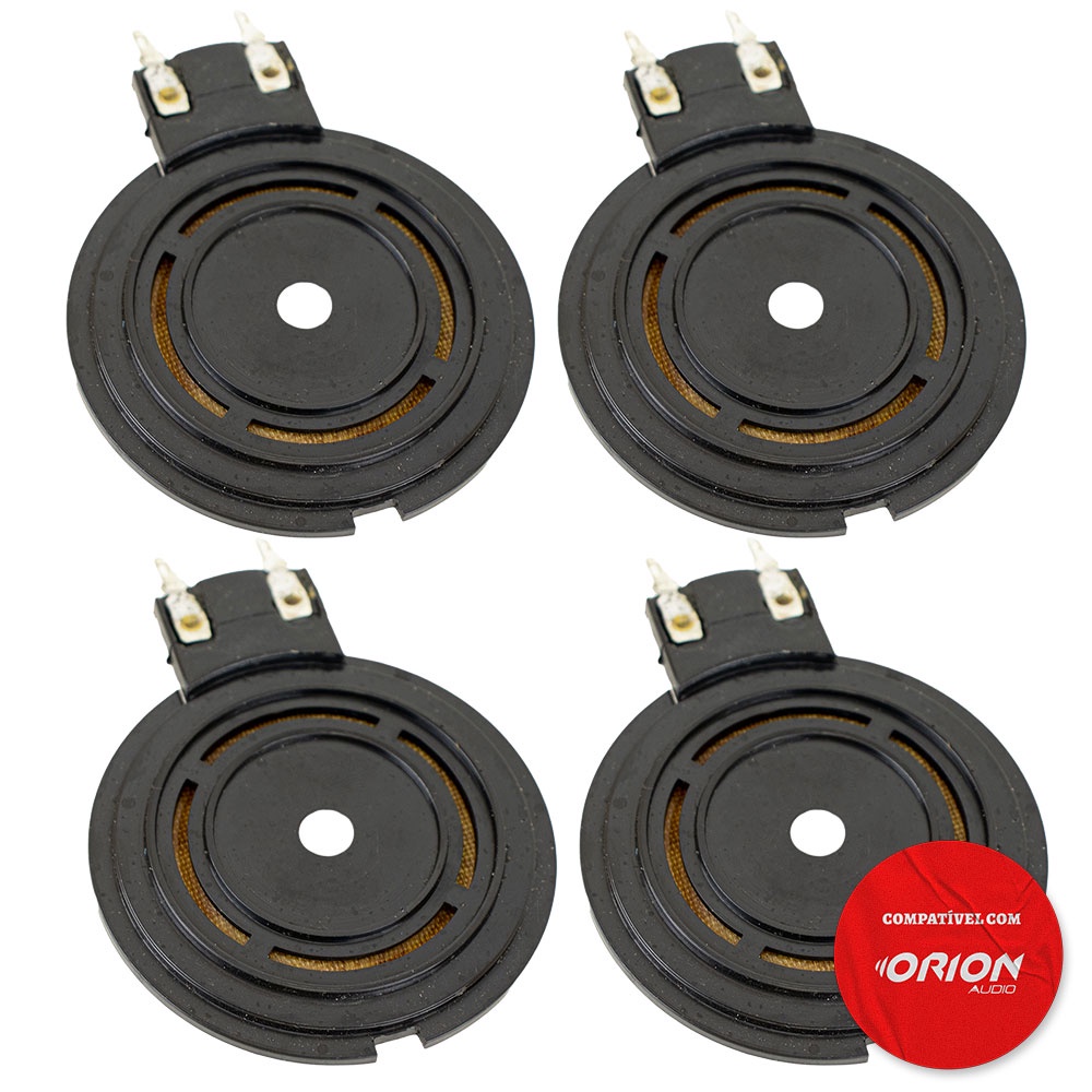 4x Reparo Driver Tsr4200 Tweeter Orion 8 Ohms 120w em Oferta na Shopee