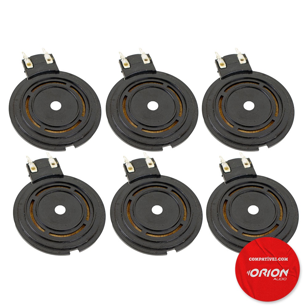 6x Reparo Driver Tsr4200 Tweeter Orion 8 Ohms 120w em Oferta na Shopee