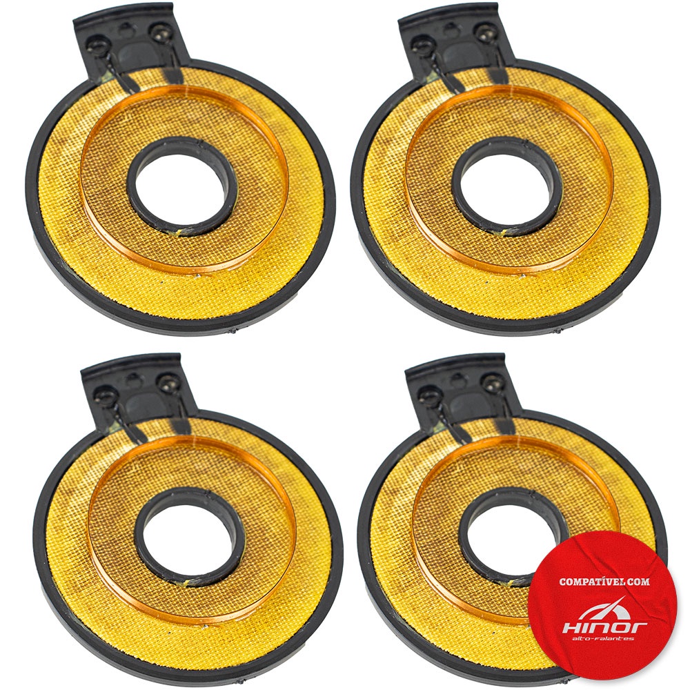 4x Reparo Driver Hi 300 Tweeter 8 Ohms 100w Hi 320 Hinor em Oferta na Shopee