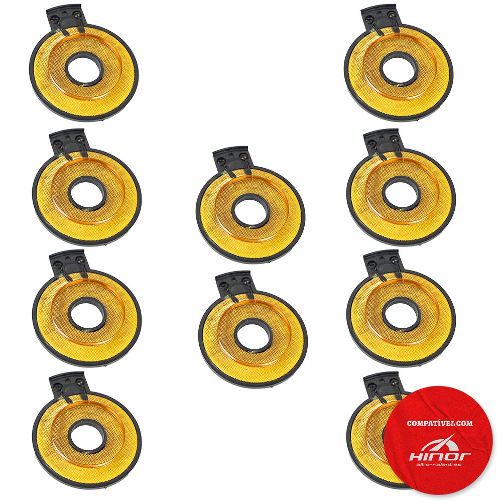 10x Reparo Driver Hi 300 Tweeter 8 Ohms 100w Hi 320 Hinor em Oferta na Shopee
