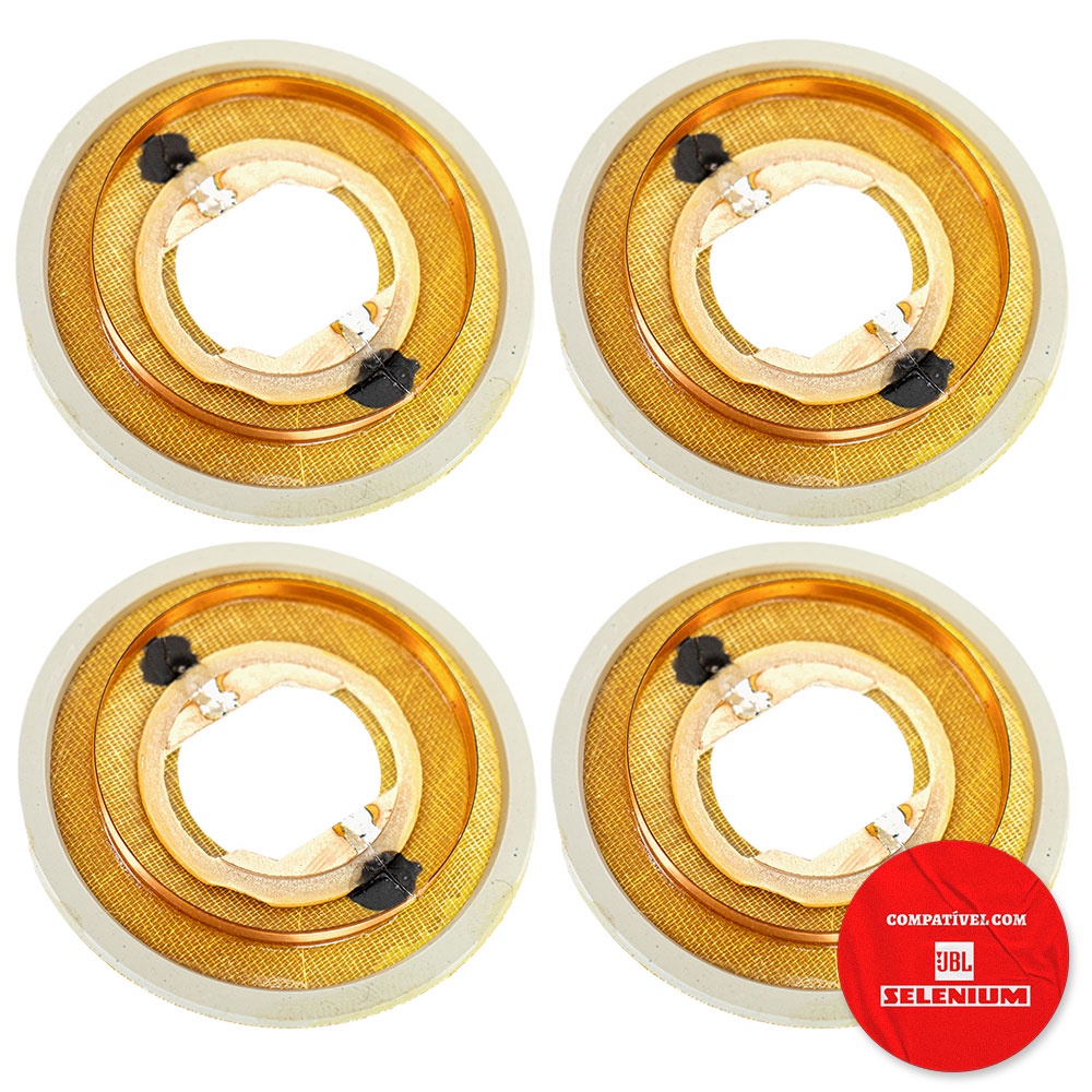 4x Reparo Driver Para Jbl Selenium St300 Tweeter 8 Ohms 120w em Oferta na Shopee