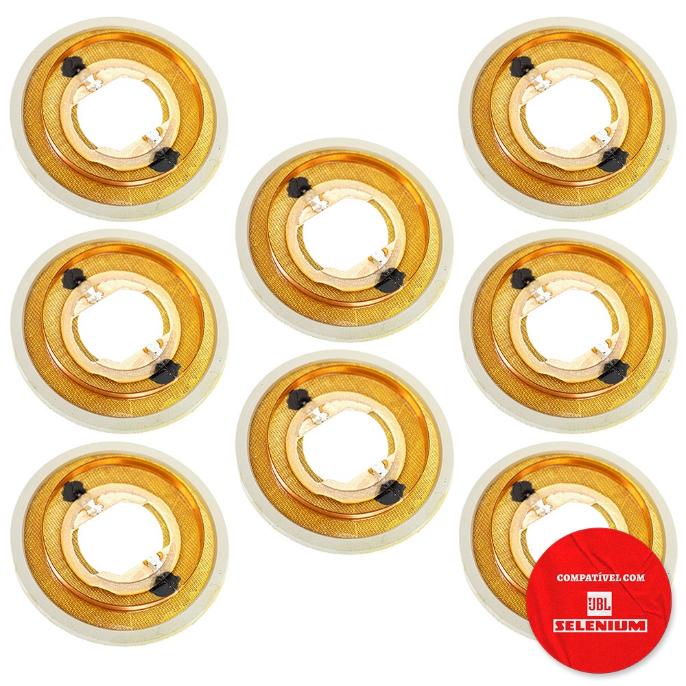 8x Reparo Driver Para Jbl Selenium St300 Tweeter 8 Ohms 120w em Oferta na Shopee
