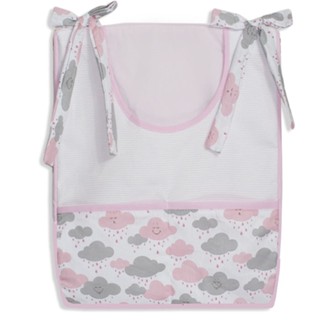 Porta fraldas e itens do bebe bolsa para armário 100% algodão