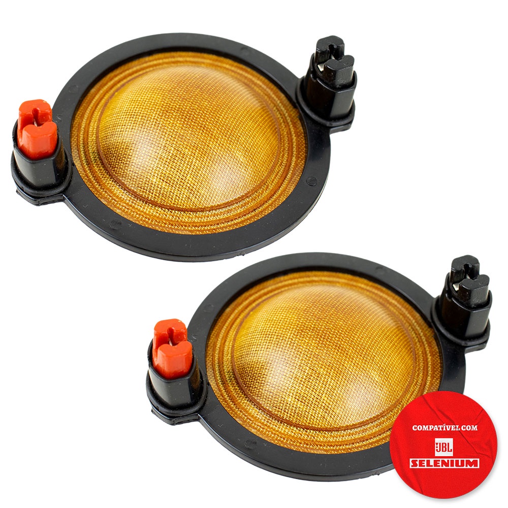 2x Reparo Driver para JBL Selenium D250 Trio Corneta 8 Ohms 100w