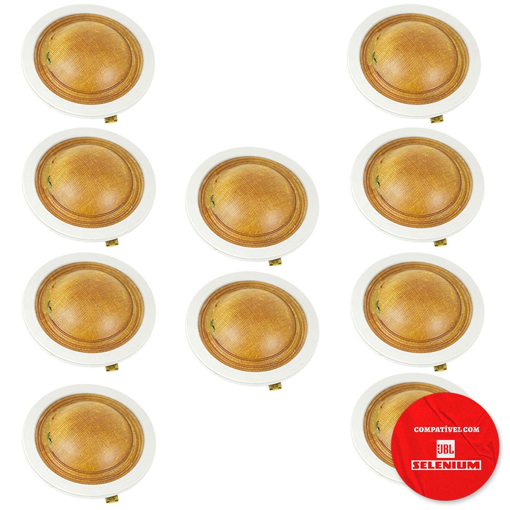10x Reparo Driver Para Jbl Selenium D250 Corneta 8 Ohms 100w em Oferta na Shopee