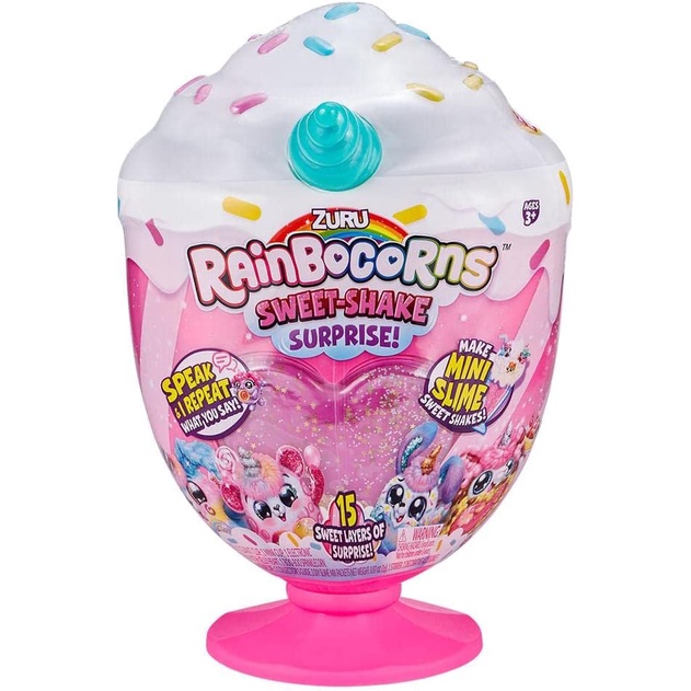 Rainbocorns Sweet Shake Surpresa Fun Divirta-se F0093-6