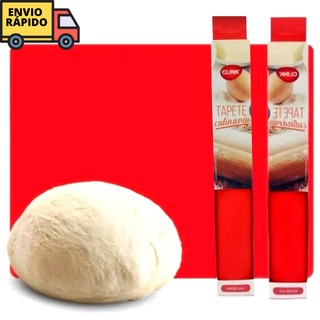 Tapete Culinário Antiaderente Não Gruda 40x30cm E 40x50cm De Silicone Para Pães Massas Pizzas