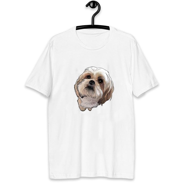 Camiseta Blusa Shih-tzu, Shih Tzu Unissex 01