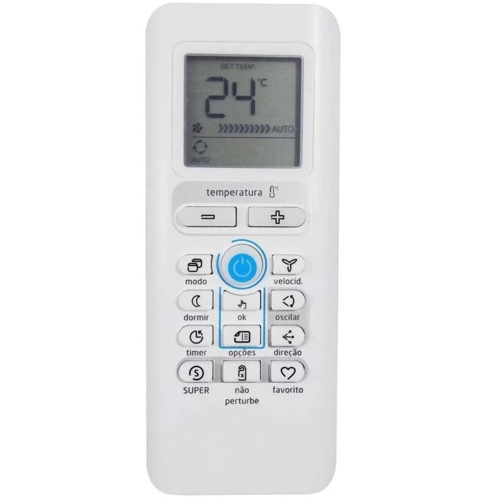 Controle Remoto para Ar Condicionado Spring Midea Comfee 42MBMA09M5 42MBMA12M5 Split