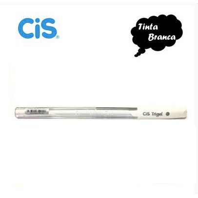 Caneta Trigel Branca Tom Pastel 0.8mm Cis Para Marcação Design Sobrancelhas