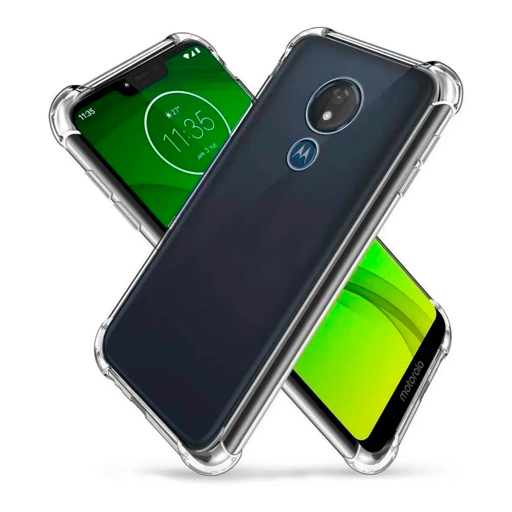 Capa Case Anti-Shock TPU Resistente Transparente MOTO G7 em Oferta na Shopee