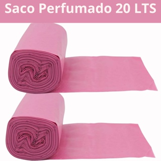 Saco Sanito Perfumado Para Lixeira de Banheiro 20 Litros 50 Unidades em Oferta na Shopee