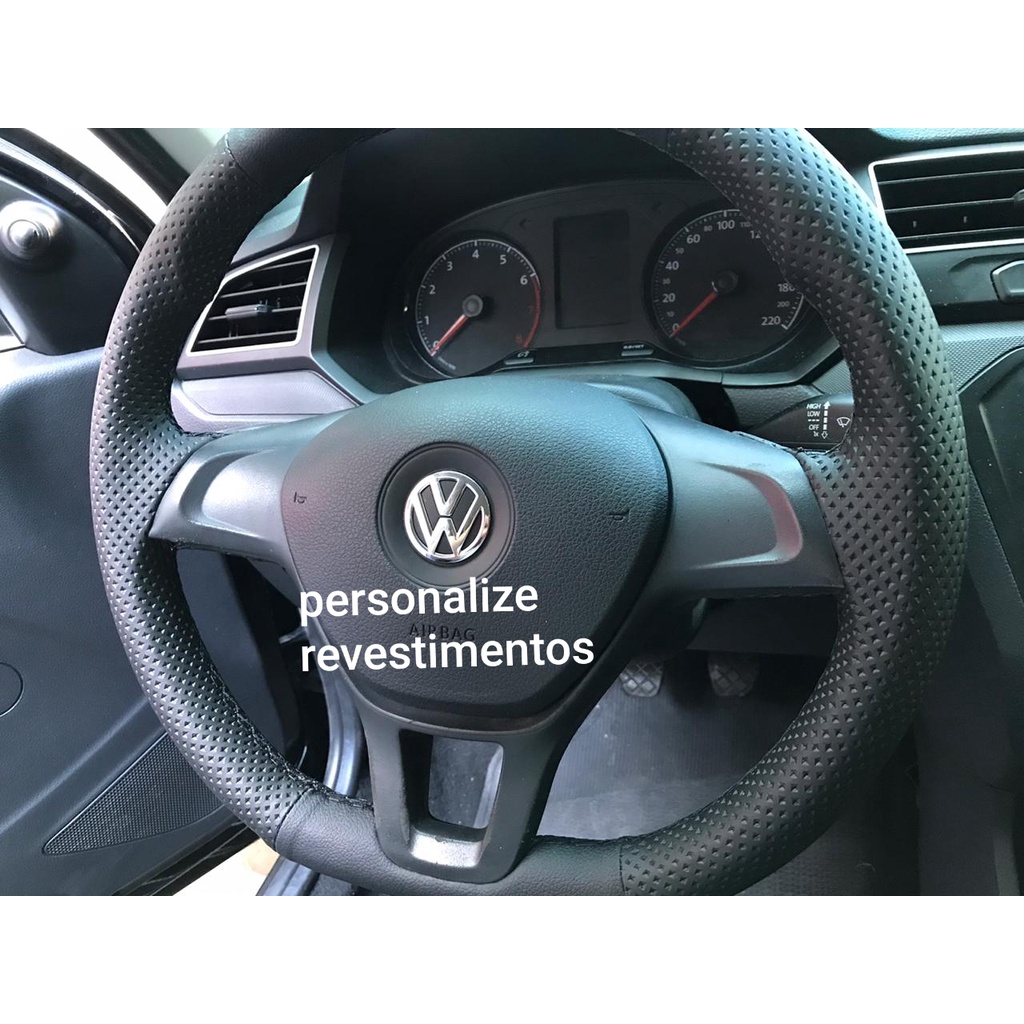 capa de volante costurada gol g7, saveiro e voyage em Oferta na Shopee