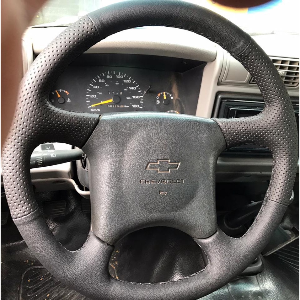 capa de volante costurada  S10 aparti de 1998+ em Oferta na Shopee