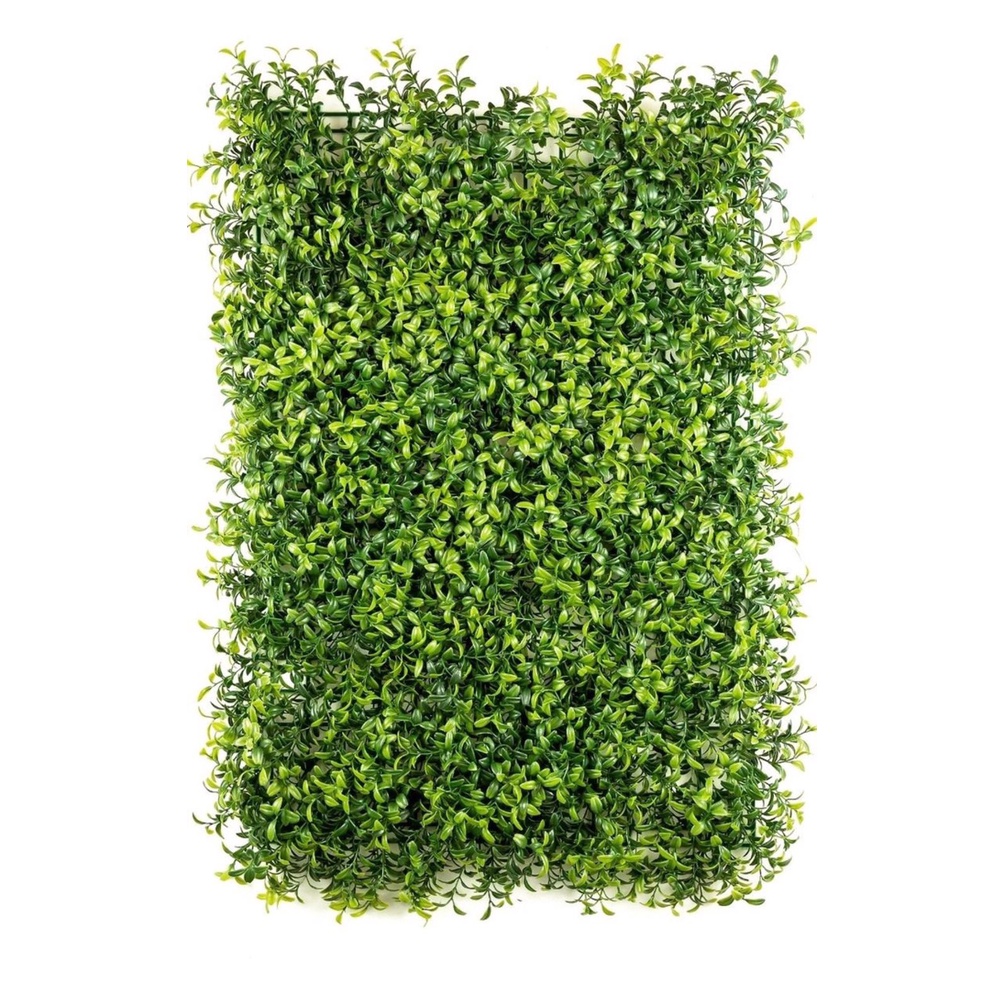 Placa de Grama Artificial Grande 40x60cm Muro Ingles