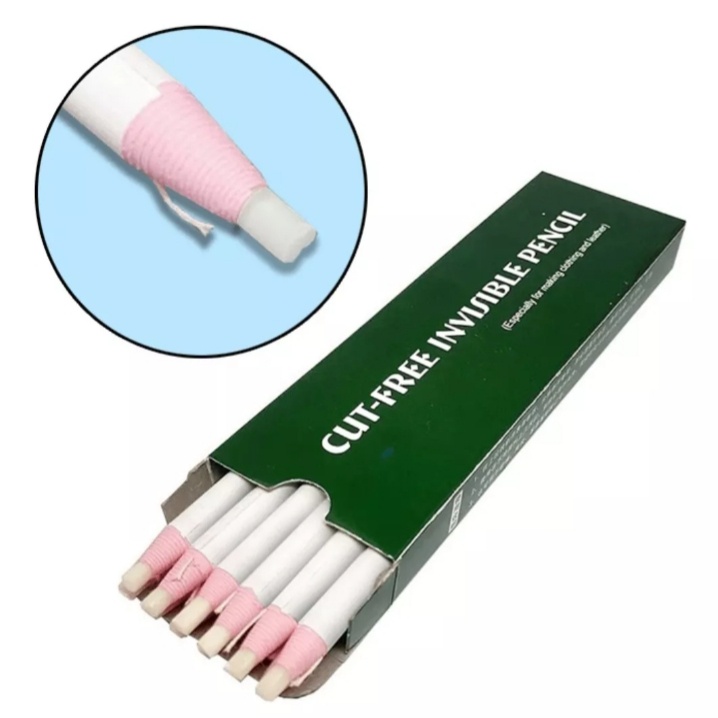 Lápis Kit C/2 GIZ LÁPIS MÁGICO CERA APAGA COM FERRO SOME C/ CALOR COSTURA REF. HT-42.