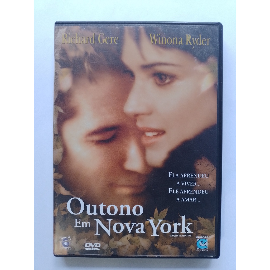 Dvd Outono Em Nova York Richard Gere Dub Leg Original