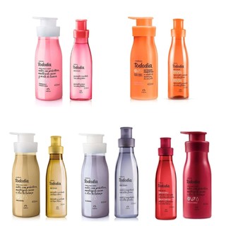 CONJUNTO NATURA TODODIA - BODY SPLASH E HIDRATANTE (Opção de Escolha) Framboesa e Pimenta Vemelha AMEIXA E FLOr todo dia