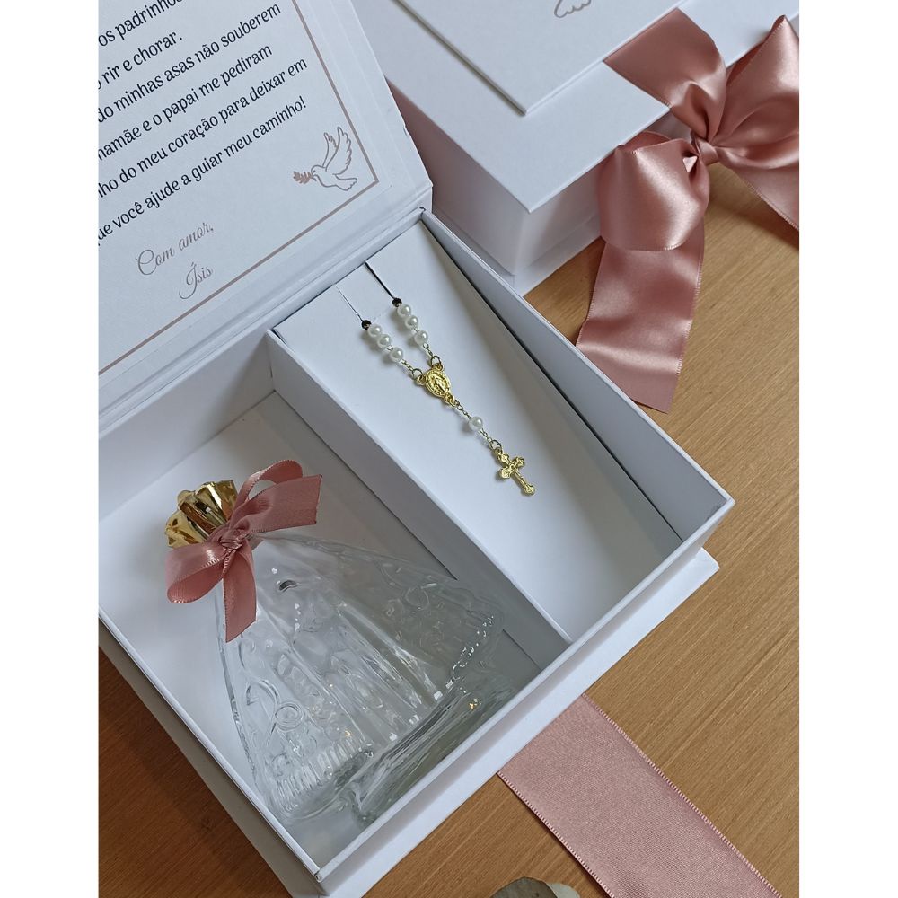 Convite Padrinhos Batizado/Batismo/Consagração