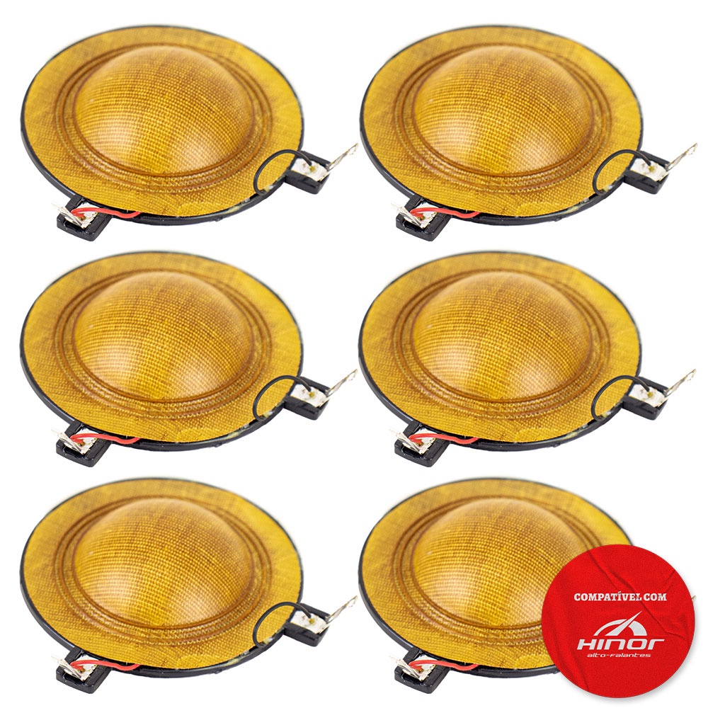 6x Reparo Driver Hdi 300 Hdi 320 Corneta Hinor 8ohms em Oferta na Shopee