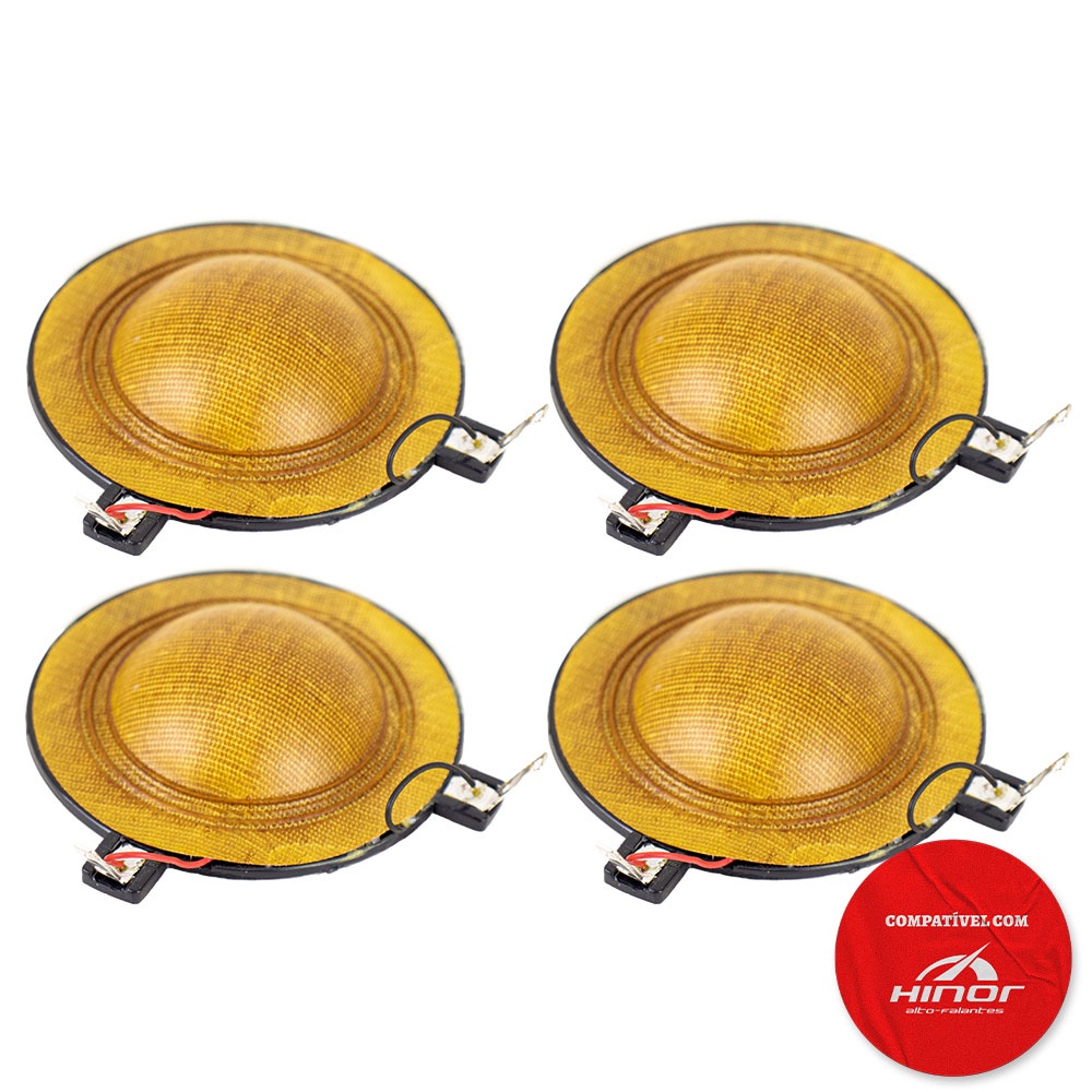 4x Reparo Driver Hdi 300 Hdi 320 Corneta Hinor 8ohms em Oferta na Shopee