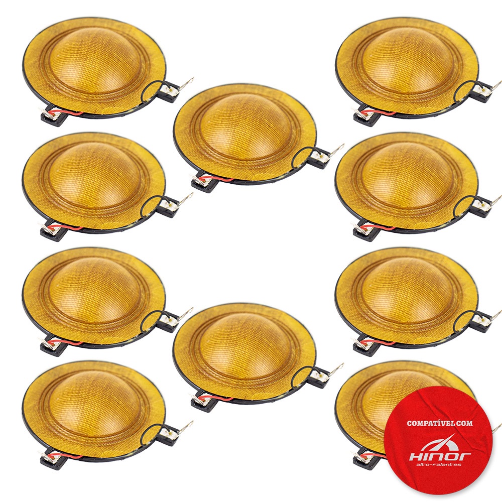 10x Reparo Driver Hdi 300 Hdi 320 Corneta Hinor 8 ohms em Oferta na Shopee