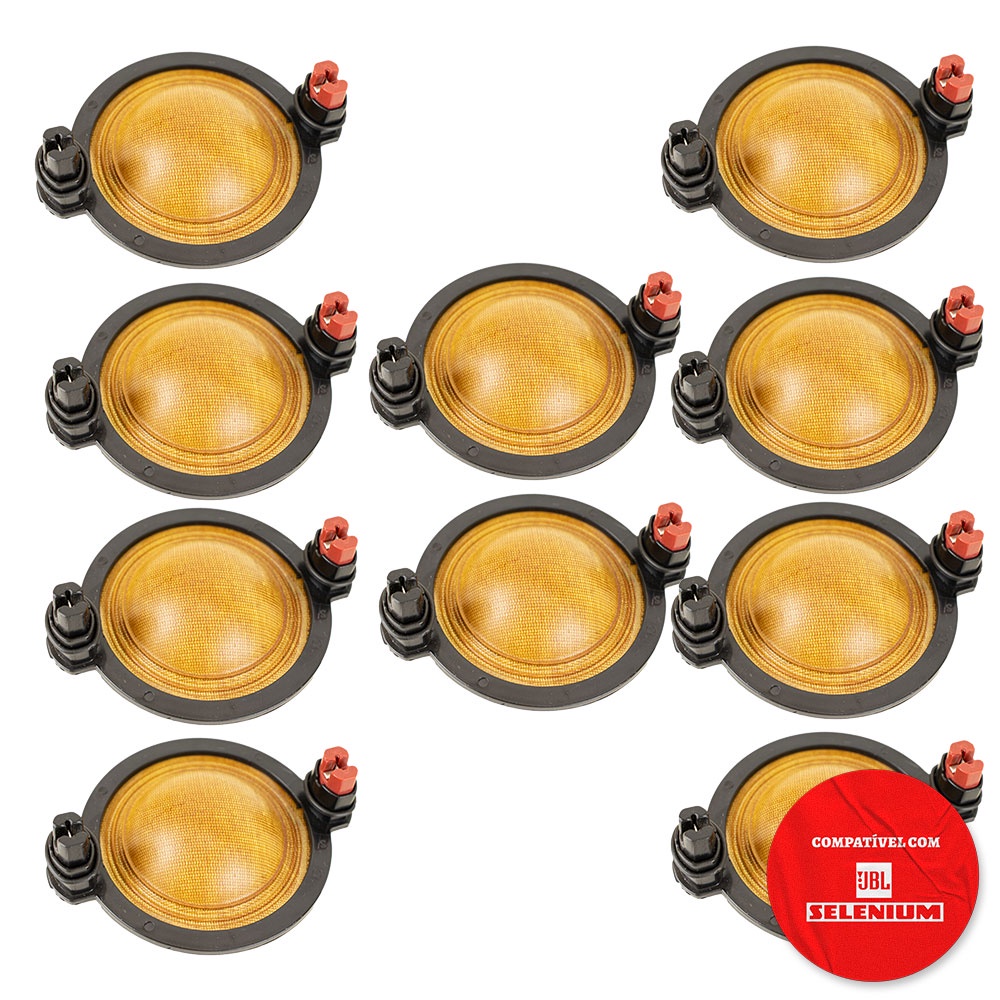 10x Reparo Driver Para Jbl Selenium D250x Corneta 8ohms 100w D-250x em Oferta na Shopee