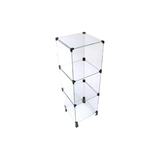 Balcão De Vidro Modular loja ou casa! Modelo Torre 1,00x0,30x0,30 em Oferta na Shopee