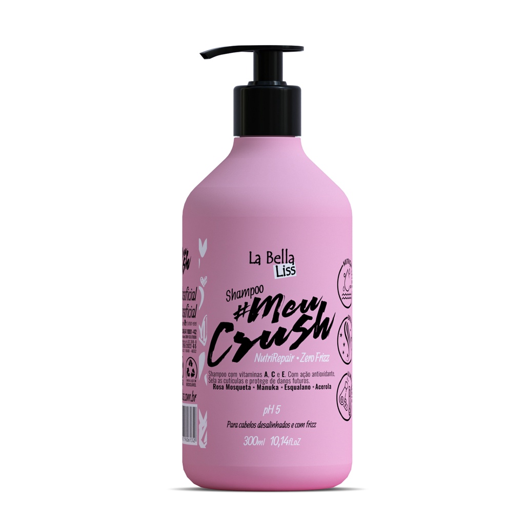 Shampoo - Meu Crush - La Bella Liss - 300ml