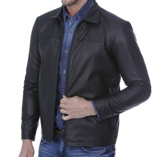 Jaqueta de Couro Legitima Masculina