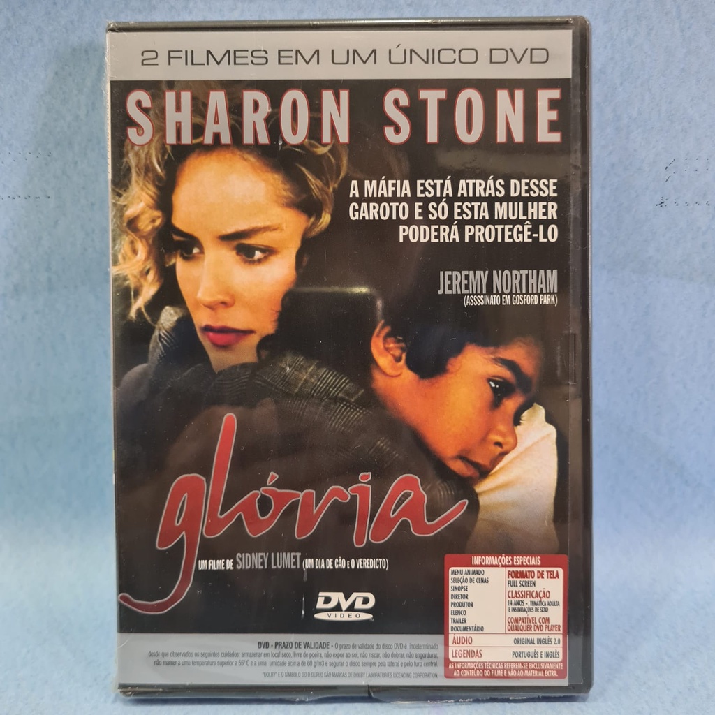 2 Filme em 1 DVD - Glória (Sharon Stone) / Dr. T e as Mulheres (Richard Gere) - Lacrado