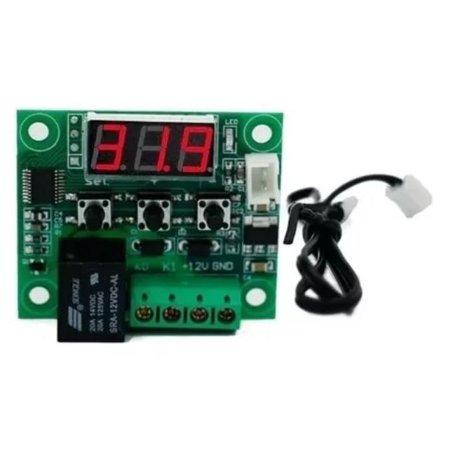 W1209 Dc12v Legal Sensor Digital De Temperatura Termômetro De Tempe