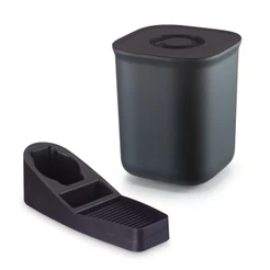 Kit Pia com Porta Detergente Porta Bucha e Lixeira 4 Litros DasPlast