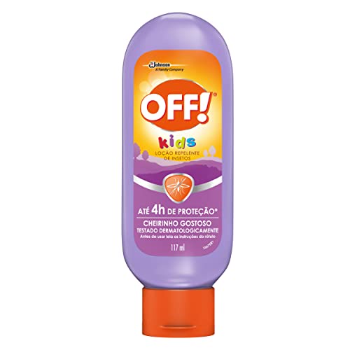 Repelente Infantil Off Kids 117ml Loção Repelente de Insetos