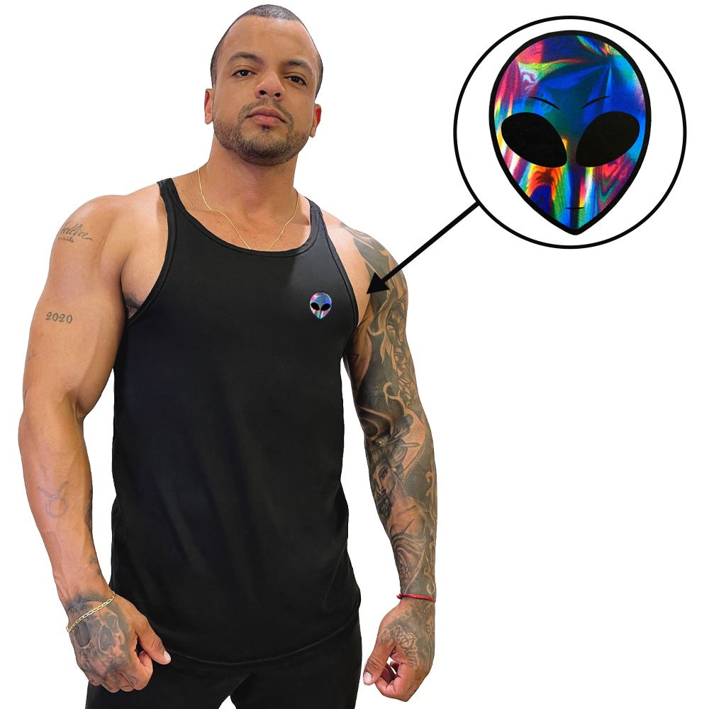 Regata Cavada Algodão Bombey - Alien Color