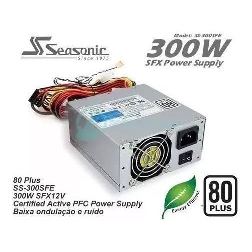 Fonte Sfx 300w Seasonic 80 Plus White