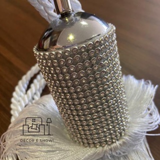 Pingente Para Cortina Com Strass Luxo em Oferta na Shopee
