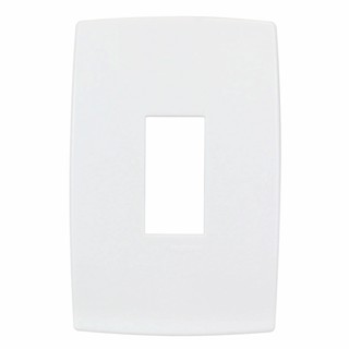 Placa Para Interruptor E Tomada 4x2 1 Posto Vertical Branco 10392-6 Home - Blux