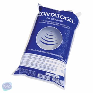 Gel Condutor Incolor Ultrassom Contatogel Rmc Bag 5kg