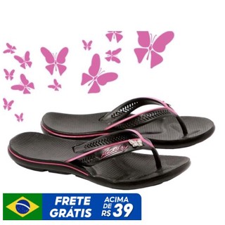 Chinelo Feminino Alcalay Vegano Macio Antiderrapante Formato Anatômico Fascite Plantar