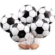 Balão Metalizado Bola De Futebol 45*45cm em Oferta na Shopee