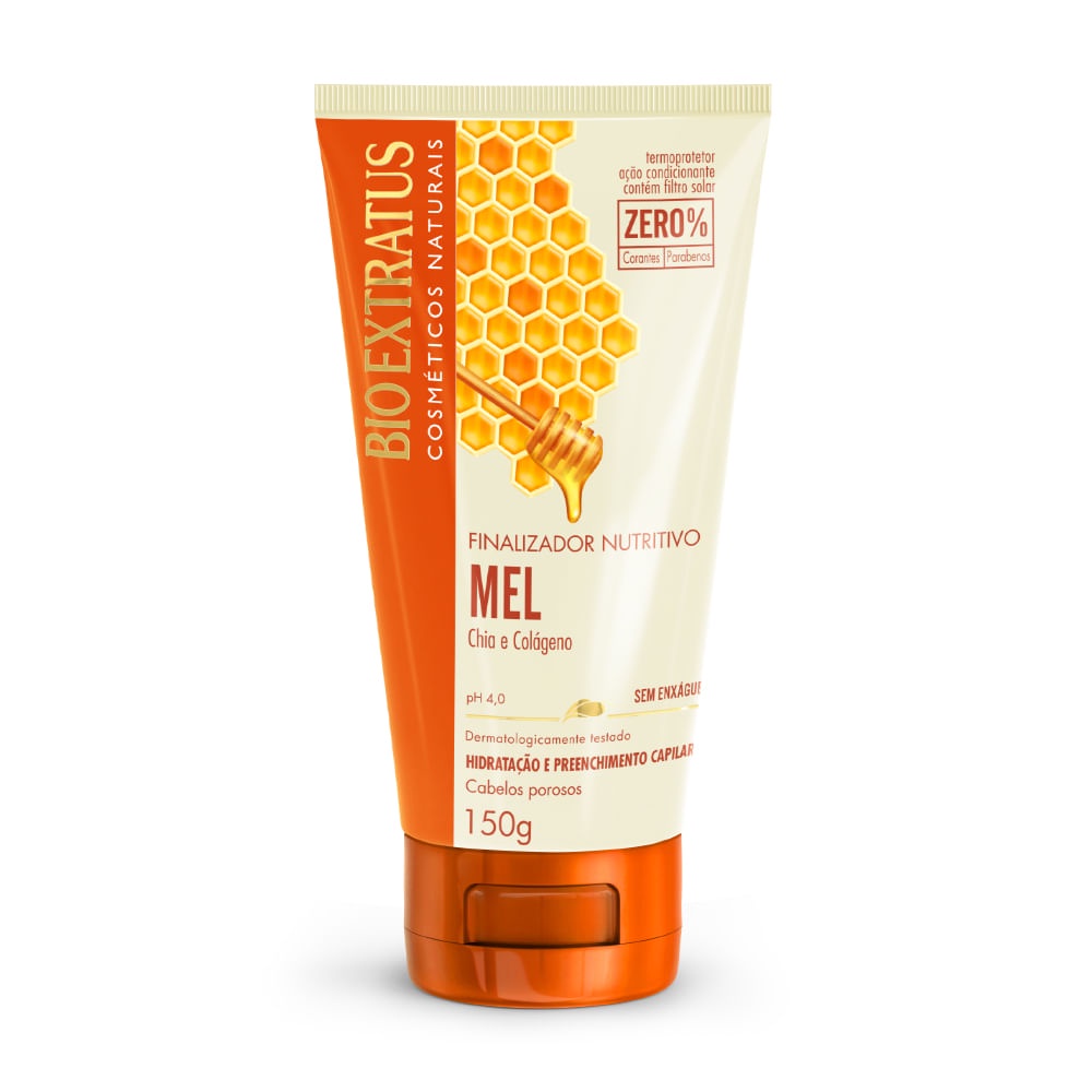 Finalizador Mel Bio Extratus 150g Preenchimento e Hidratação