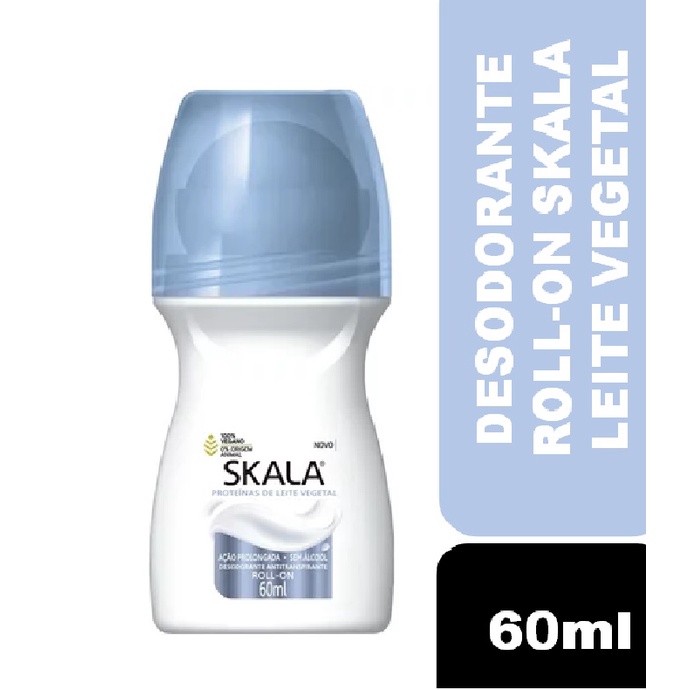 Desodorante Roll-on Skala Leite Vegetal 60ml