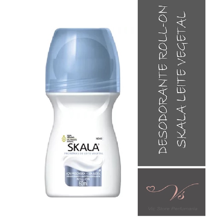 Desodorante Roll-on Skala Leite Vegetal 60ml