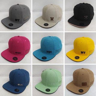 Aba Reta Masculino NYC BNE XV Black Bulls Ajustável Strapback Vários Modelos