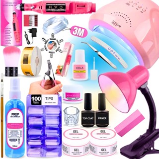 Kit Unha Gel Manicure Completo Profissional + Luminária | Envio Imediato