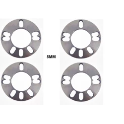 4 Espaçadores De Roda Universal 4 E 5 Furos (5mm) Até 5x120