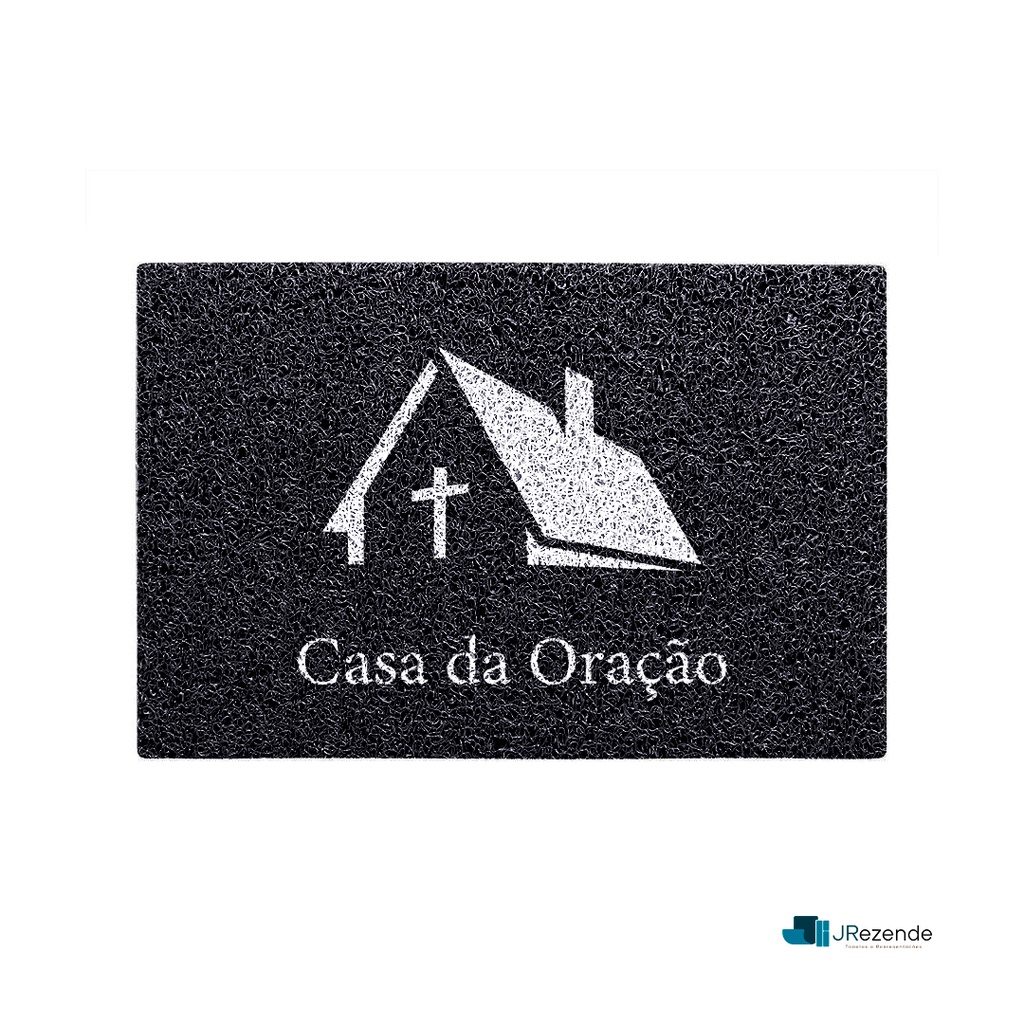 Imagem Tapete capacho '' Casa de oração'' - Tamanho 60x40