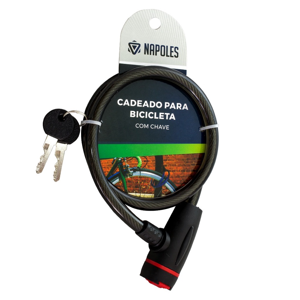 Cadeado Trava Antifurto Para Bicicleta Resistente 12mm 80cm em Oferta na Shopee