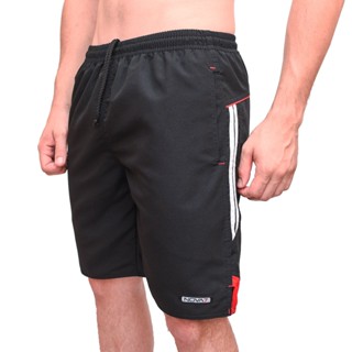 Bermuda Short De Tactel Masculino 3 Com Bolsos Elástico Cordão Nova7